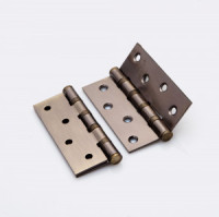 Петля под врезку РЕНЦ 100*75*2,5, 4 подшип. б/колп. бр.ант.мат. IN100-4BB FH MAB(2шт)