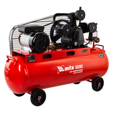 Компрессор воздушный ременный привод КР3000/100 3,0 кВт, 100 литров, 510 л/мин МТХ