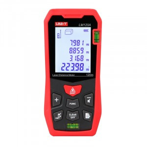 UNI-T Лазерный дальномер LM120A, 13-1163