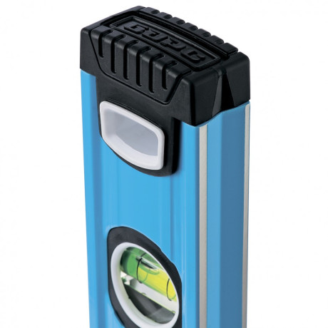 Уровень алюминиевый, 1800 мм, профиль 1,6 мм, фрезерованный, ударопрочные заглушки, 3 глазка Барс