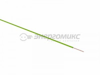 Провод ПГВА 1 х 2.50мм, бухта 100м, цена за бухту, ЗЕЛЕНЫЙ  REXANT, 01-6543