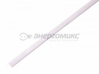 REXANT термоусадка трубка ТУТ 4/2 мм 1м белая, цена за шт (50!), 20-4001