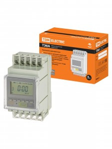 TDM таймер электронный (реле) ТЭ8A-1мин/7дн-8on/off-16А-DIN на din-рейку SQ1503-0002