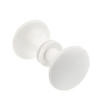 Ручка-кнопка Б пластмас. (Белый)  Воронеж  \10 (80)