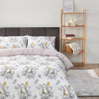 PROVANCE Фрэя Комплект постельного белья евро (4 предмета), поплин, 100% хлопок