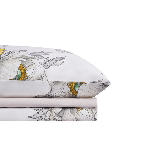 PROVANCE Фрэя Комплект постельного белья евро (4 предмета), поплин, 100% хлопок