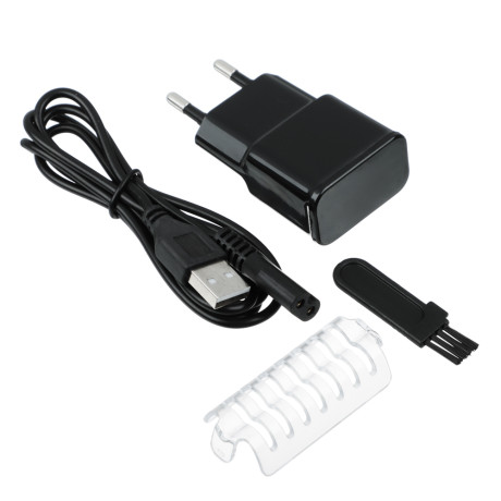 LEBEN Бритва сеточная "Антонио", с триммером, аккумулятор 600 мАч NI-CD, с адаптером