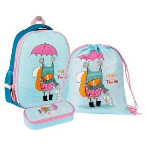Ранец ArtSpace School Friend"Sweet Friends"39*30*18см,2отдел.,2кармана,пенал,мешок д/обув Арт.347935