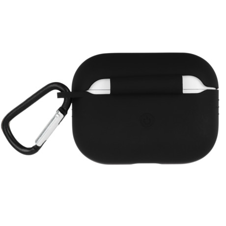 BY Чехол для беспроводных наушников Pro, силикон, черный