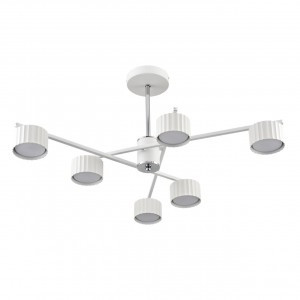 LUMION 8241/6C COMFI LN25 бел./хром, мет. люстра LED GX53 6x7W 220V KARINA