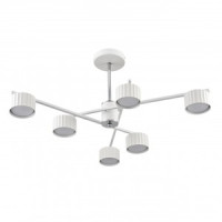 LUMION 8241/6C COMFI LN25 бел./хром, мет. люстра LED GX53 6x7W 220V KARINA