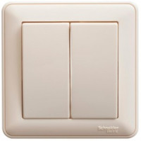 Systeme Electric W59 выкл. СУ 2 кл. 10А слон. к. (пл.осн.) ВС510-252-28 (10!)