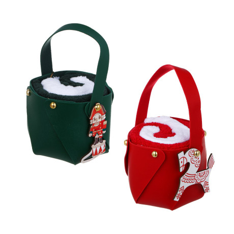 PROVANCE Щелкунчик Комплект салфеток 2шт в сумке, 30х30см, 85% полиэстер, 15% полиамид, 2 дизайна