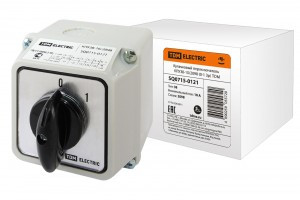 TDM КПУ38-10А/2098 (0-1) 3P кулачковый перекл. IP54 SQ0715-0121