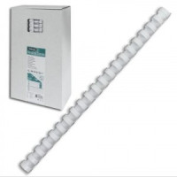 Пружины пласт. д/переплета FELLOWES набор 100шт, 14мм (для сшивания 81-100л) белые, FS-53466