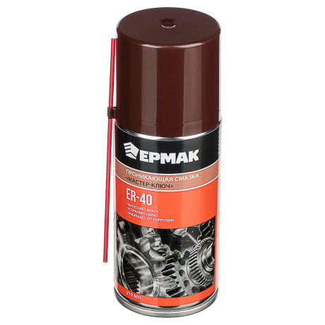 ЕРМАК / NG Смазка проникающая Мастер-ключ, аэрозоль, NG-40, 210 мл