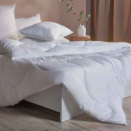 Одеяло "Лебяжий пух", стеганое, утепленное, 250гр/м, полиэстер, 195х215см