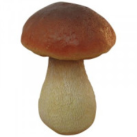 Фигурка садовая "Гриб белый малый" H-19 см