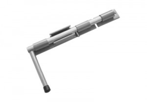 Засов Домарт ДОБРЫНЯ  300мм мод.2 б/п d-20мм5)