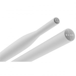 ЭРА термоусадка трубка ТУТнг 4/2 белая отрезки по 1м (уп. 50м цена за м)(1/50/800)