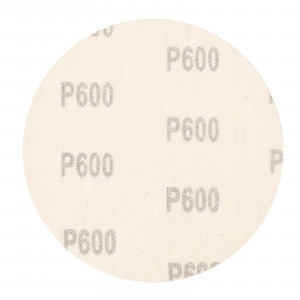 Круг абразивный на ворсовой подложке под &quot;липучку&quot;, P 600, 125 мм, 10 шт Сибртех