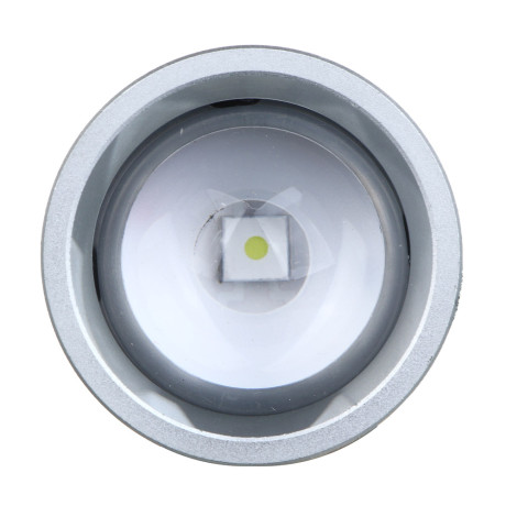 ЕРМАК Фонарь рабочий, LED, 4 режима, фокусировка, металл, съемн.аккум., 143х33 мм,функция Power-bank