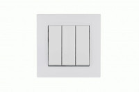 MAKEL Karea Rizz выкл. СУ 3 кл. БЕЛЫЙ 88001091