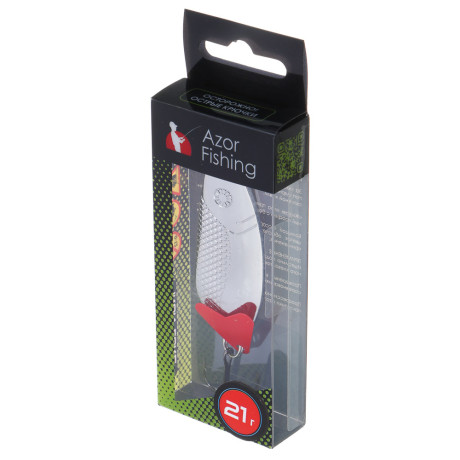 AZOR FISHING Блесна колеблющаяся, 65мм, 21гр