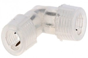 Муфта "L" д/дюралайта KOC-DL-2W13-CL, 13мм, фиксинг(2W), 10шт/уп, цена за шт, отгрузка уп. Космос