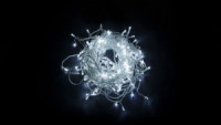Feron Гирлянда-бахрома 200LED 5000K 4,5м, IP44, прозр.провод 3м, соед. CL22 32344