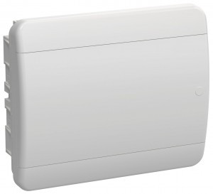 IEK TEKFOR бокс (корпус) пластик. ЩРВ-П-12 мод. встраиваемый, белая дверь IP41