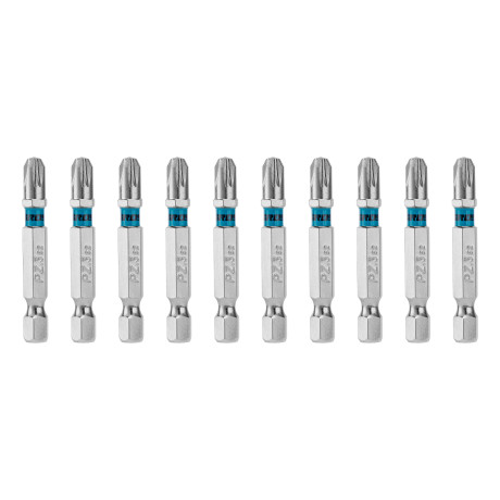 Бита PZ3х50мм, сталь S2, шестигр., 10 шт. Gross