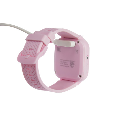 BY Часы детские KID Start, GSM/LBS, 2g, 1,44*, мессенджер, розовый