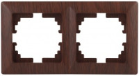ЭРА Intro Solo Рамка 2 мест. СУ венге 4-502-10, 5393