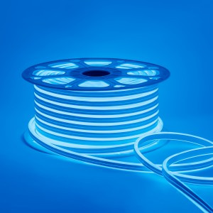APEYRON неон св/д гибкий (2стор.)220V 6W/m 120led/m IP65 синий 8x16 (50м цена за1м) 17-24