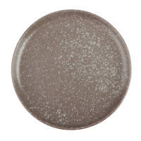 MILLIMI Тарелка десертная 20х2см, керамика, серый