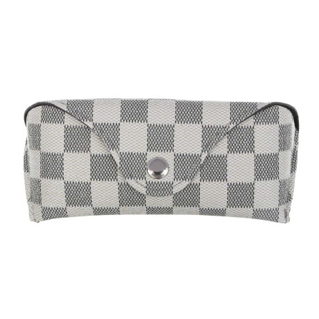 ЮL Футляр для солнцезащитных очков на кнопке, ПУ, 16,5х6,5см, 4 цвета