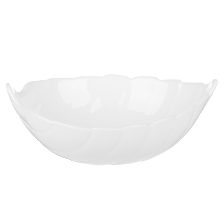 MILLIMI Листья Салатник, опаловое стекло, 14см
