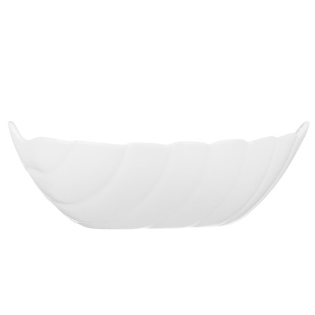 MILLIMI Листья Салатник, опаловое стекло, 14см