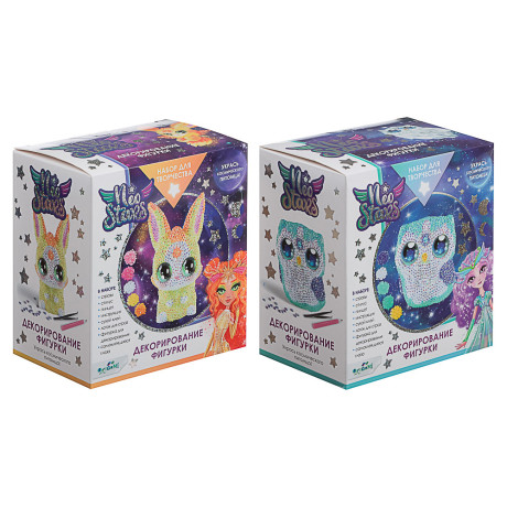 Neo Stars. Набор для творчества, Фигурка для декорирования стразами, 11,5x8x13см