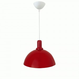 APEYRON св-к подвесной E27 15W красный 220V 250x110 шнур 600мм 12-102