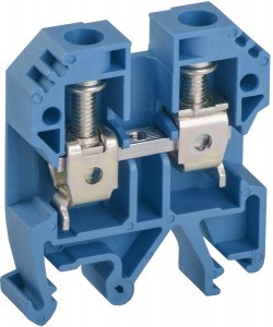 IEK Клемма винтовая КВИ-6мм2 синяя YZN30-006-K07