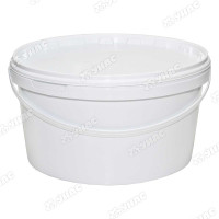 Ведро герметичное овал 12л с кр.04212 МилихПластик х20