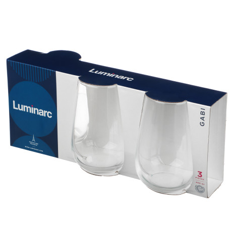 LUMINARC Габи Набор стаканов высоких 3шт 400мл, стекло
