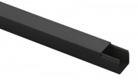 ЭРА кабель-канал ПВХ черный 16х16 2м (50м в уп., цена за 1м) KK-B-16-16 61738