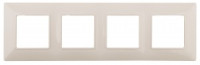 ЭРА 14 Elegance рамка СУ 4 мест., сл.кость 14-5004-02 4926