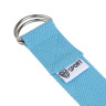 Ремень для йоги, растяжки и пилатеса с кольцами тм BY SPORT, 180x3,8см, хлопок, 5 цветов
