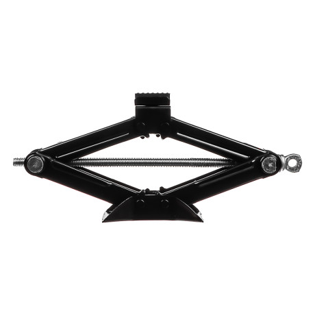 ЕРМАК Домкрат механический ромбический 2т, высота подъема 110-395мм, резиновая площадка