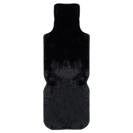 Ермак Накидка меховая, полиэстер, 142х53 см, черный