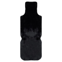 Ермак Накидка меховая, полиэстер, 142х53 см, черный